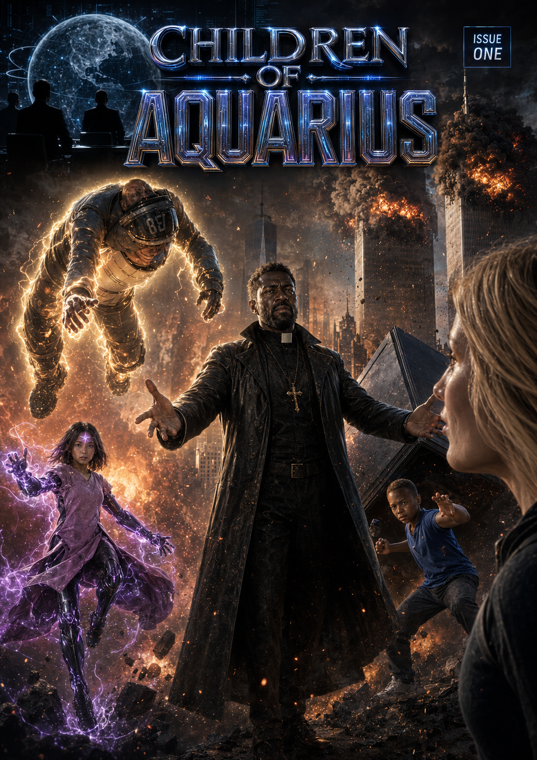 Children of Aquarius Issue 1 — Variant A
